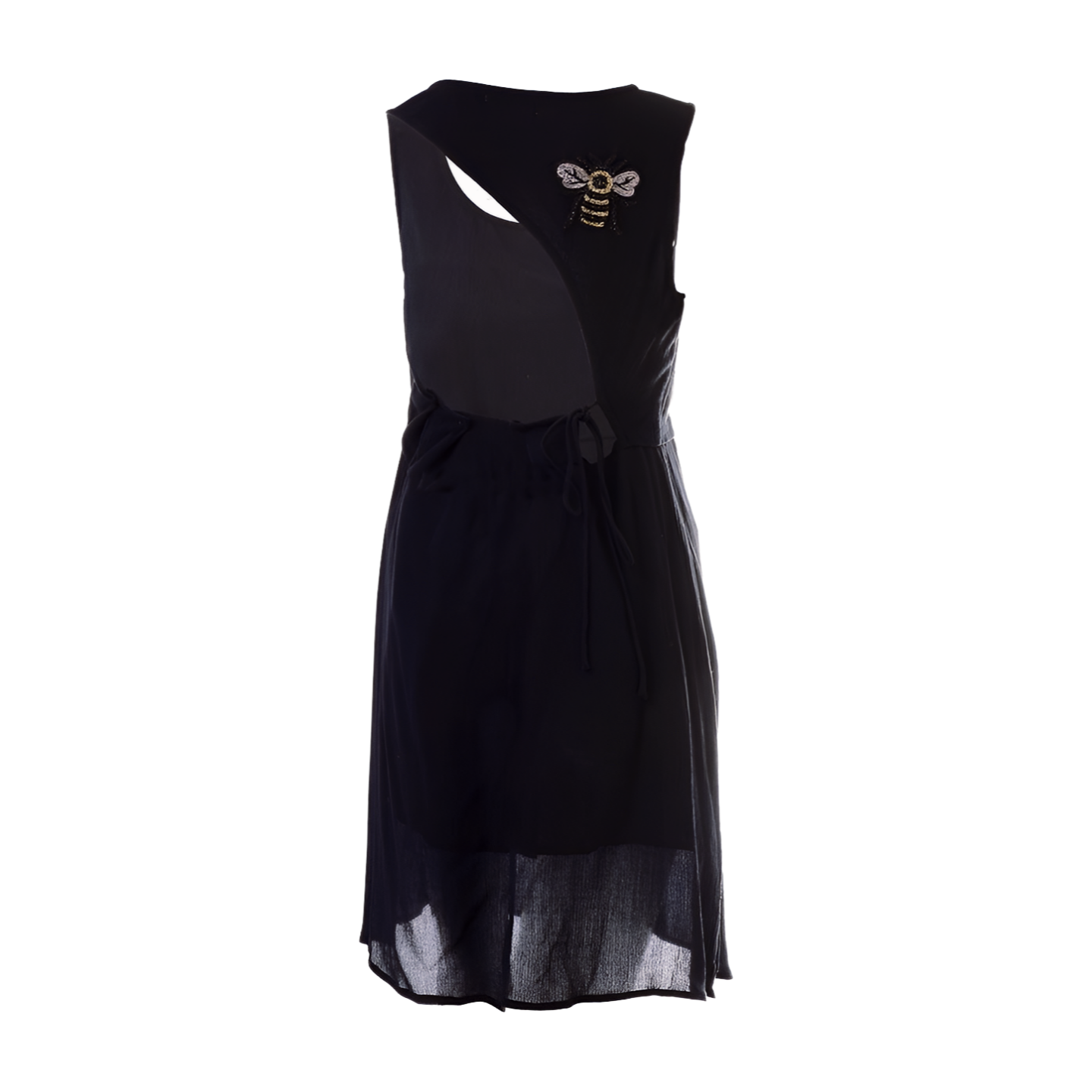 Black bee dress M