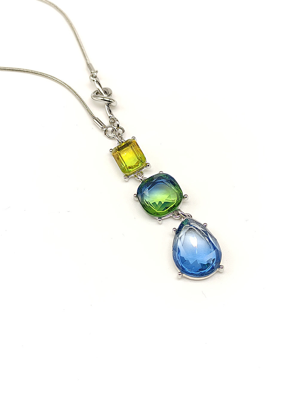 Blue-Green-Yellow Necklace