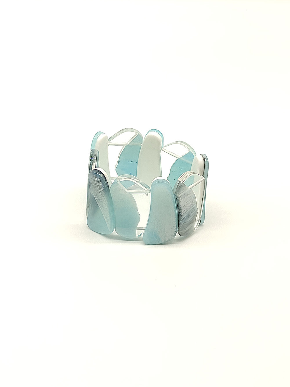 Bracciale Elastico azzurro