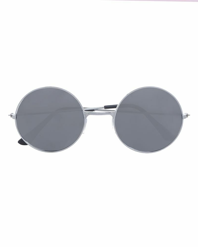 Round metallic sunglasses