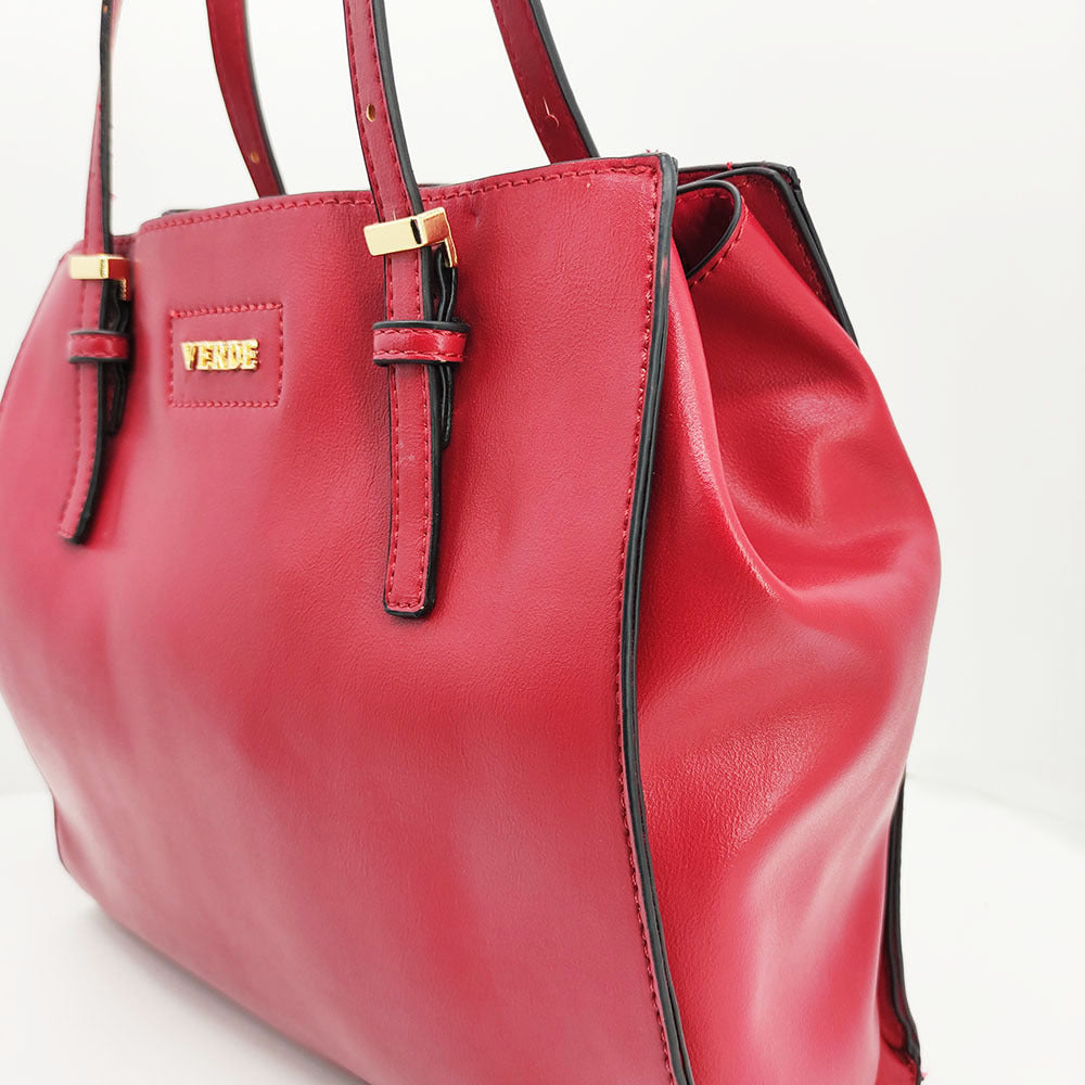 Red semi-rigid bag