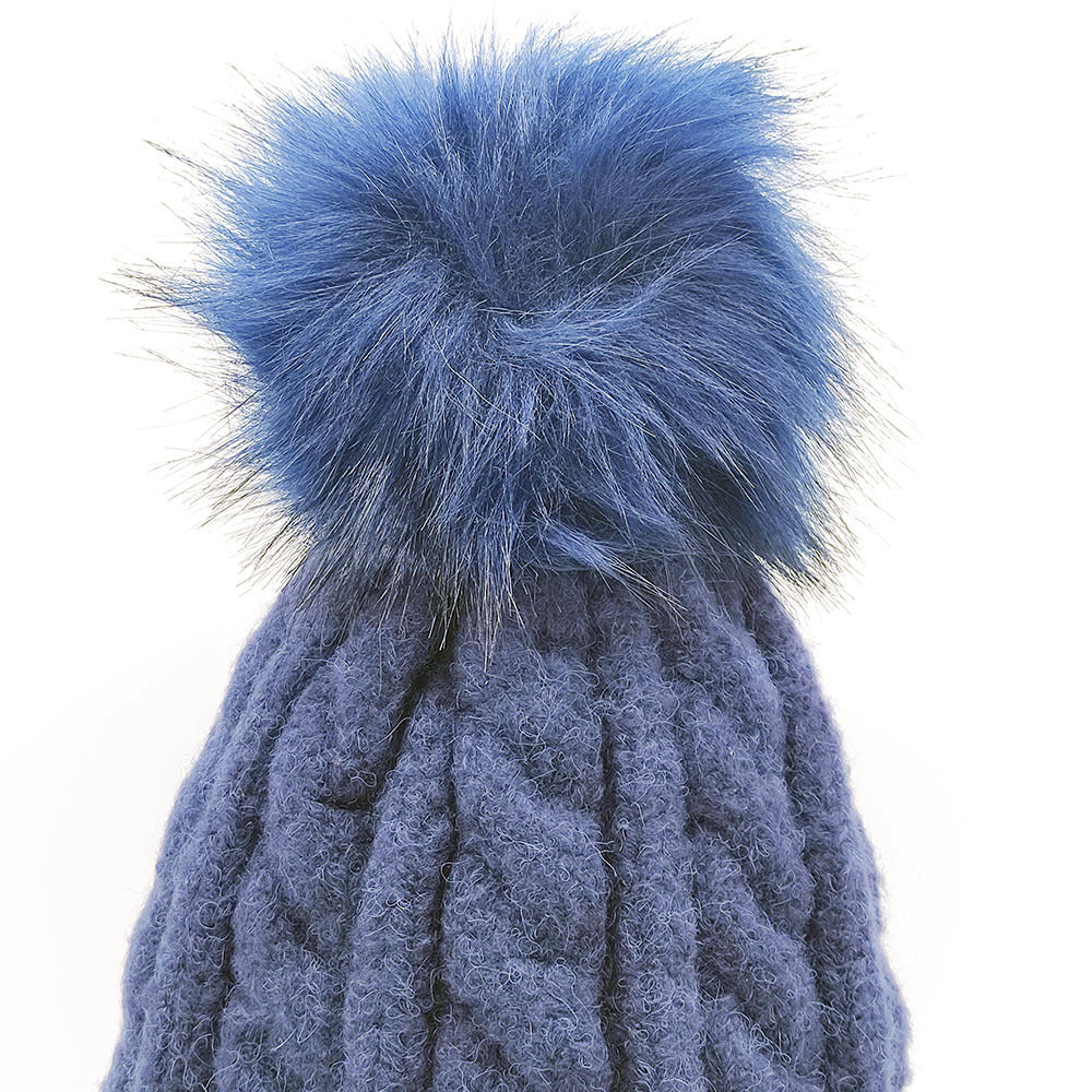 Hat With Pom-Pon