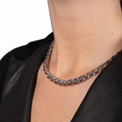 Black Chain Necklace